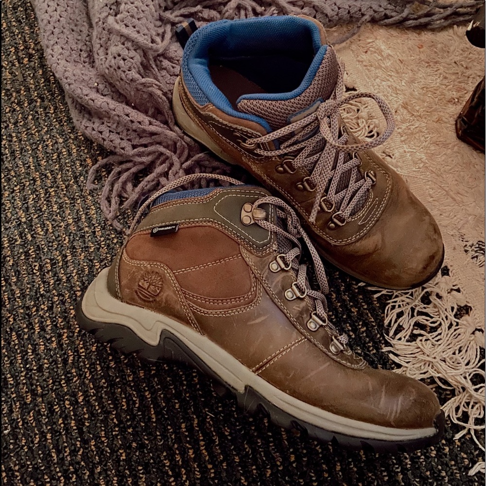 Brown Leather Timberland Boots